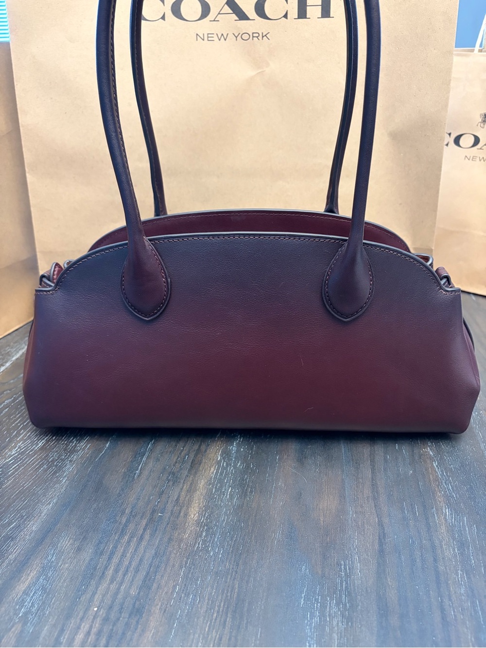 Coach Empire 34 Merlot - Picture 3 of 10